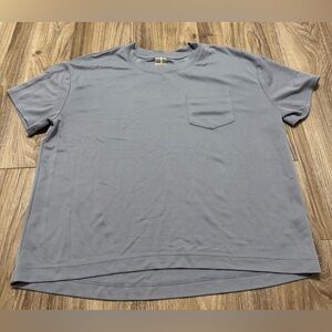 CALIA by Carrie Underwood Slate Blue Short Sleeve Tee